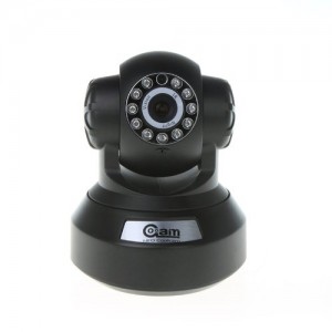 NIP-20(OZX) Zwart - IP Camera - Viewcam - Draadloze internet camera - HD - Infrarood