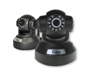 Combinatie Zwarte IP camera's  (2X)